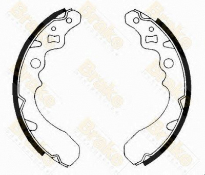 BRAKE ENGINEERING sh2416 -  Комплект тормозных колодок